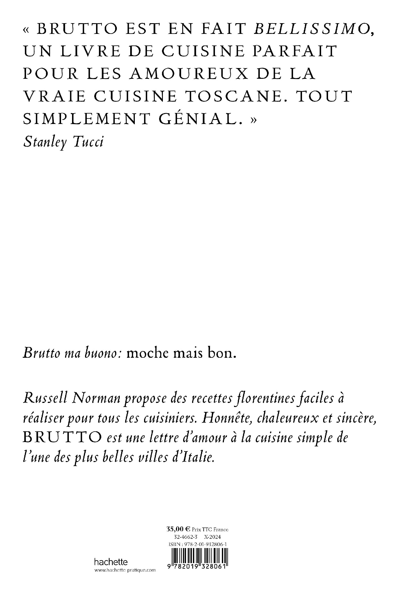 Brutto - Russell Norman - HACHETTE PRAT