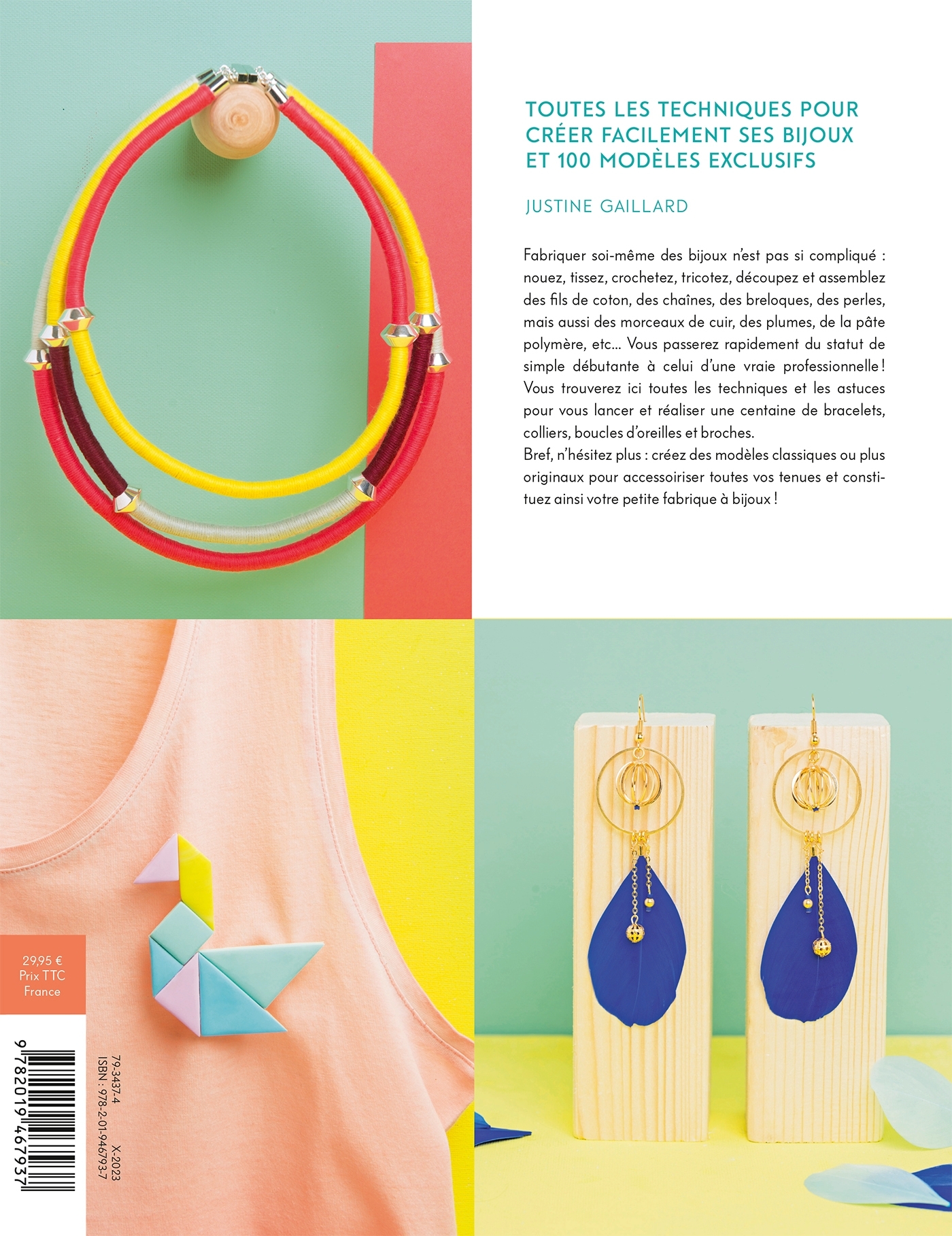Ma fabrique à bijoux - Justine Gaillard - HACHETTE PRAT
