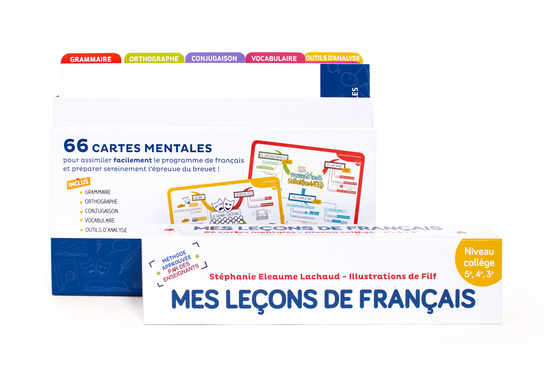 Mes leçons de français - niveau collège - Stéphanie Eleaume Lachaud - EYROLLES