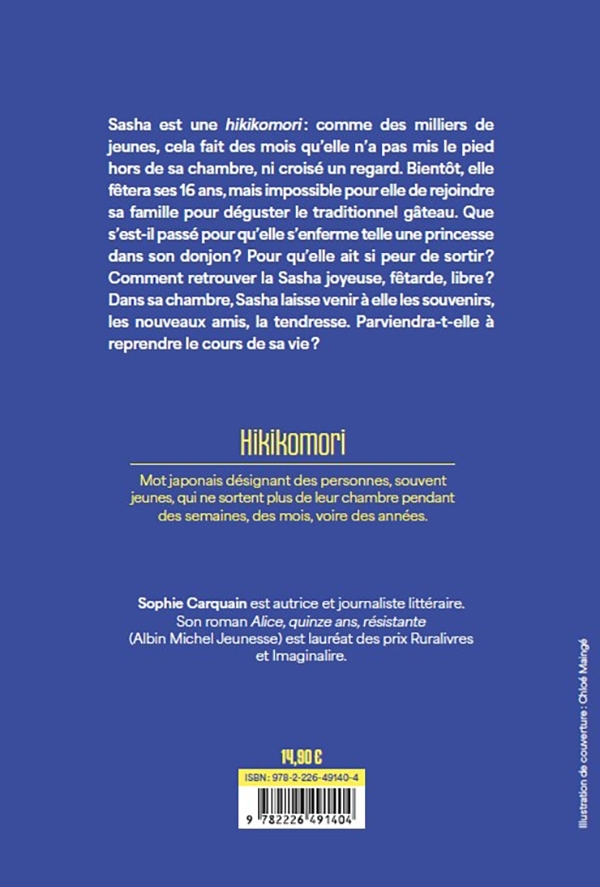 Hikikomorie - Sophie Carquain - ALBIN MICHEL