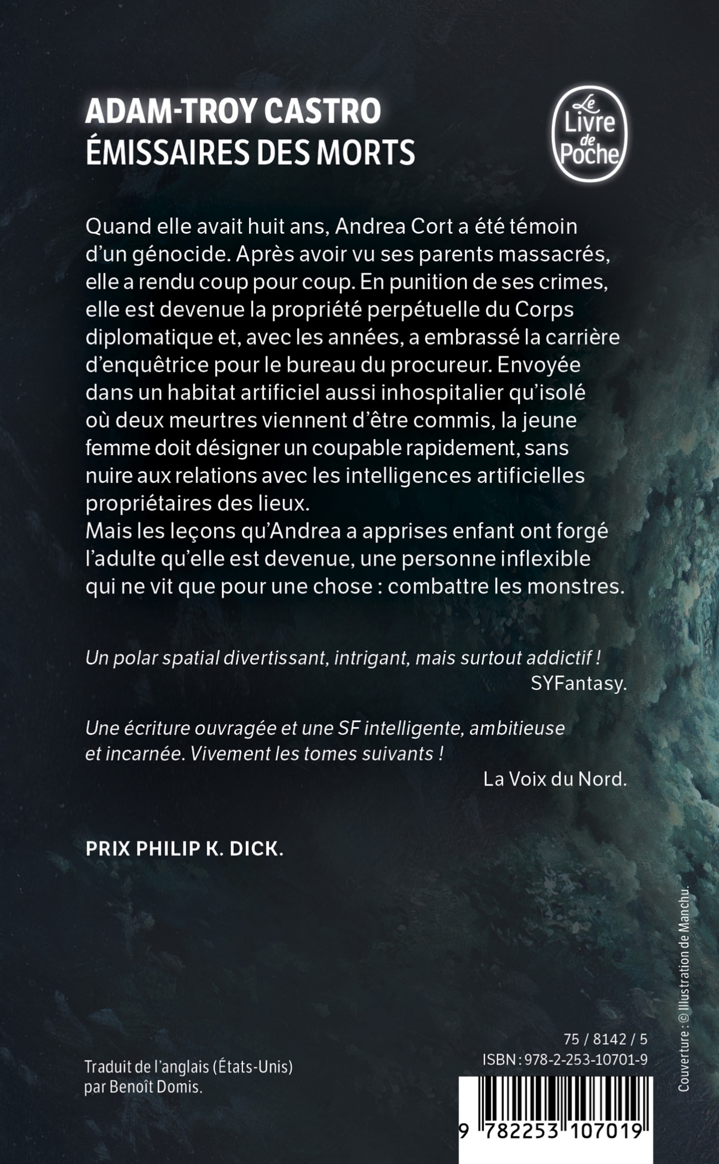 Emissaires des morts (Andrea Cort, Tome 1) - Adam-Troy Castro - LGF