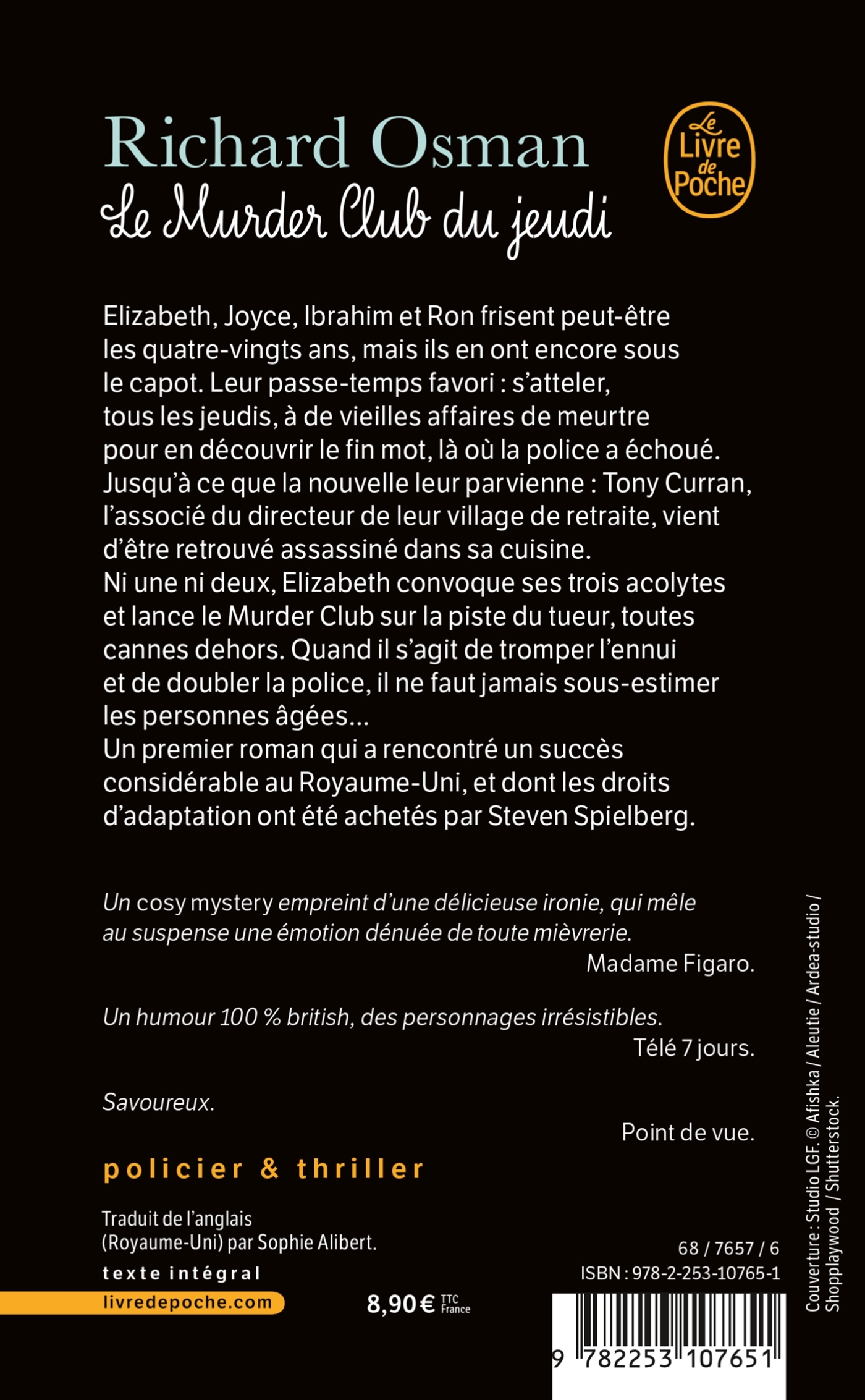 Le Murder club du jeudi (Le Murder Club enquête, Tome 1) - Richard Osman - LGF