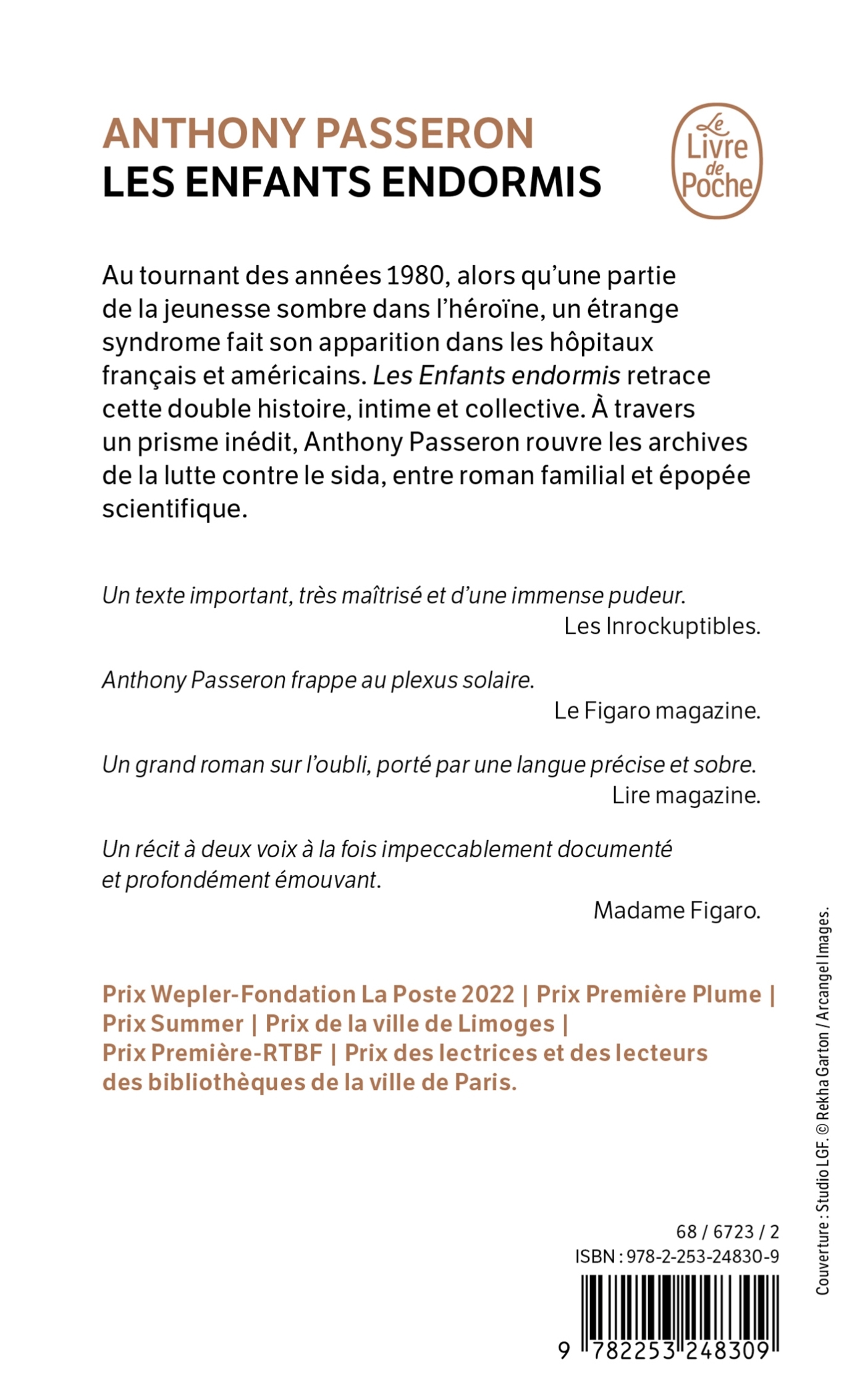 Les Enfants endormis - Anthony Passeron - LGF