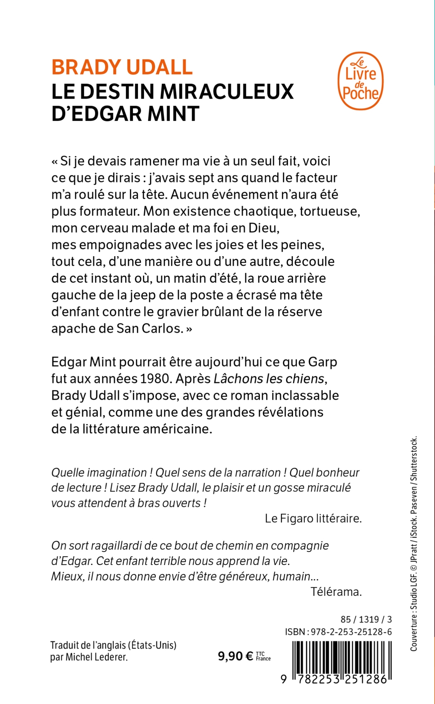 Le Destin miraculeux d'Edgar Mint - Brady Udall - LGF