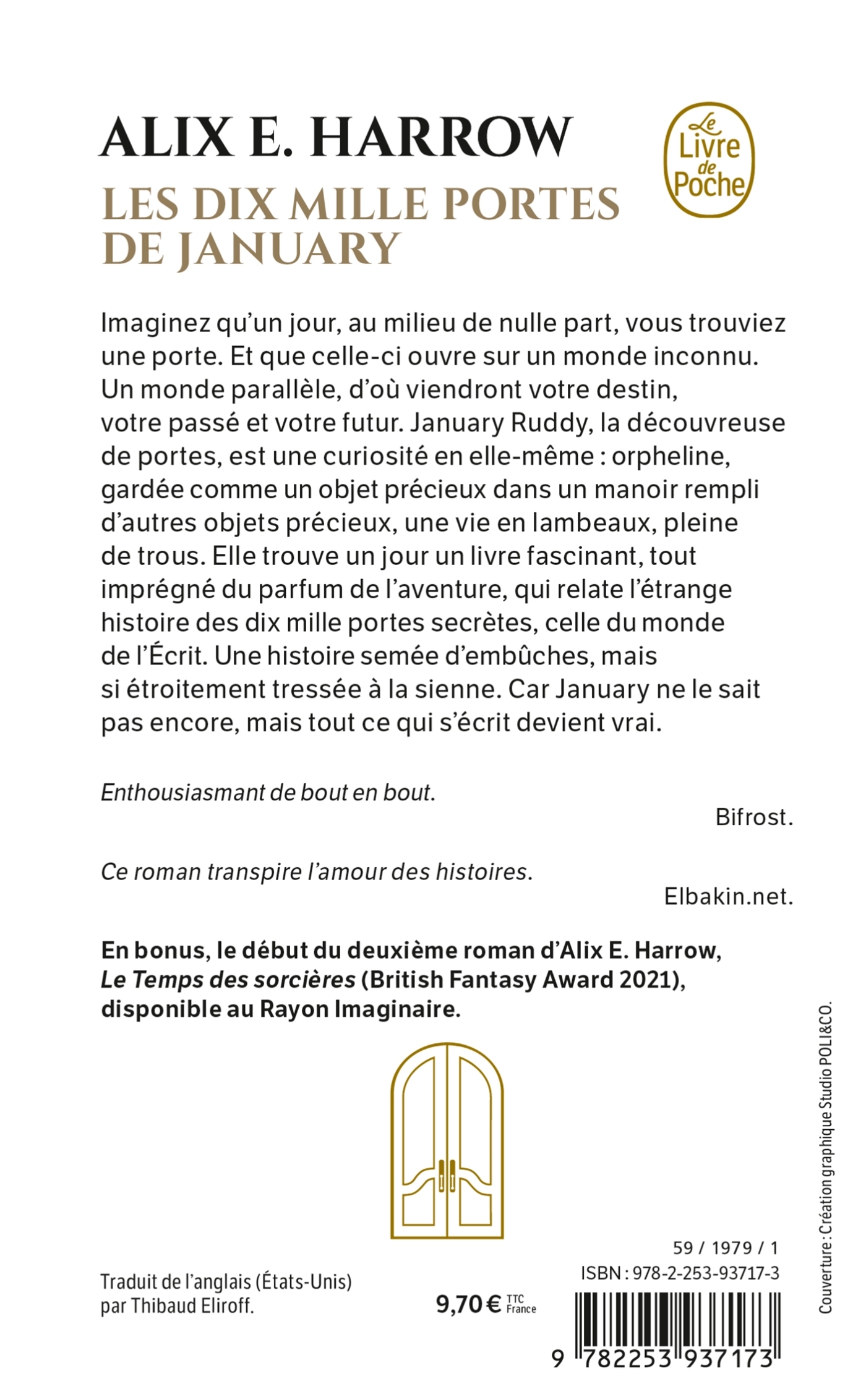Les dix mille portes de January - Alix E. Harrow - LGF
