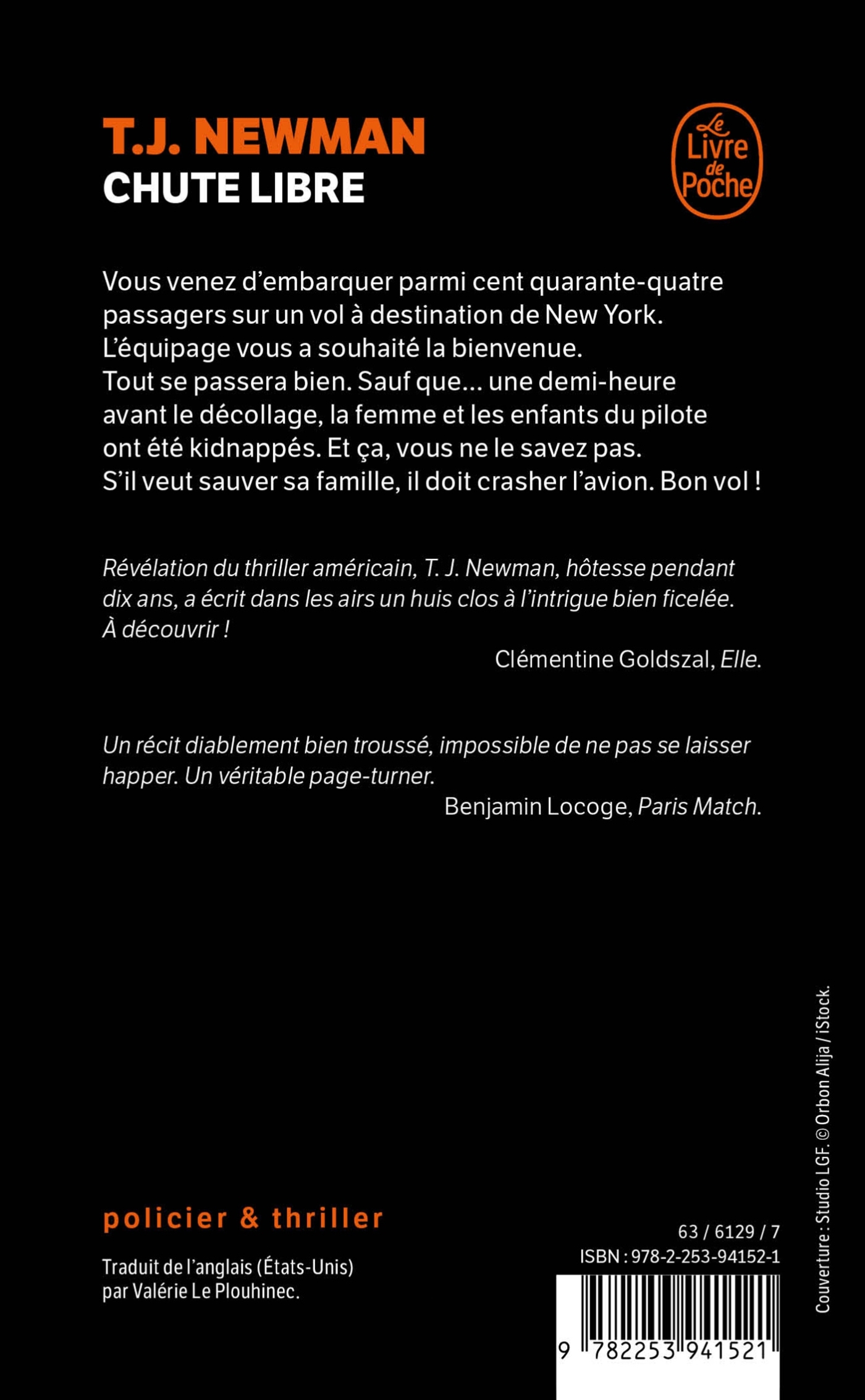 Chute Libre - T. J. Newman - LGF