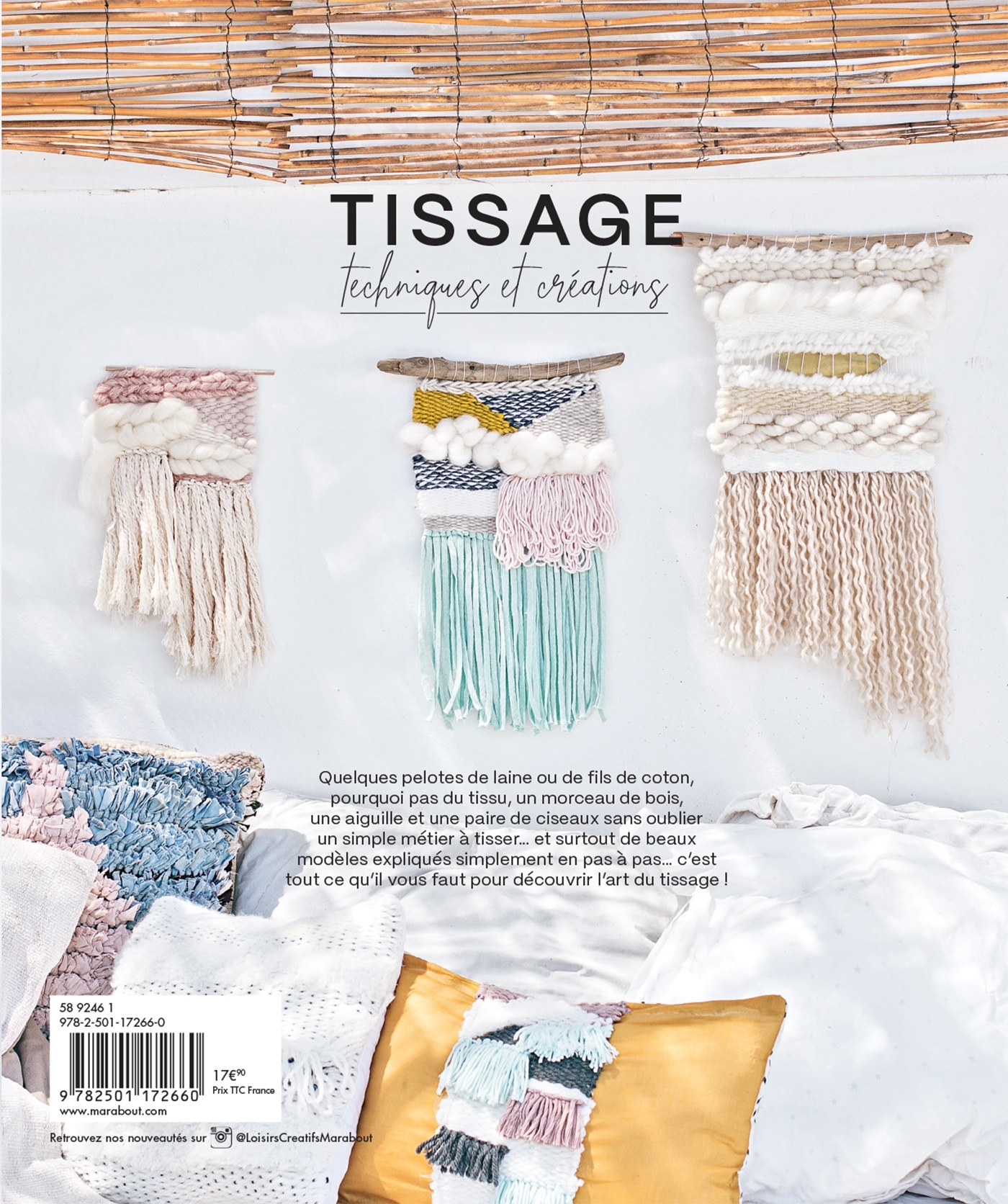 Tissage, techniques et créations - Julie Robert - MARABOUT