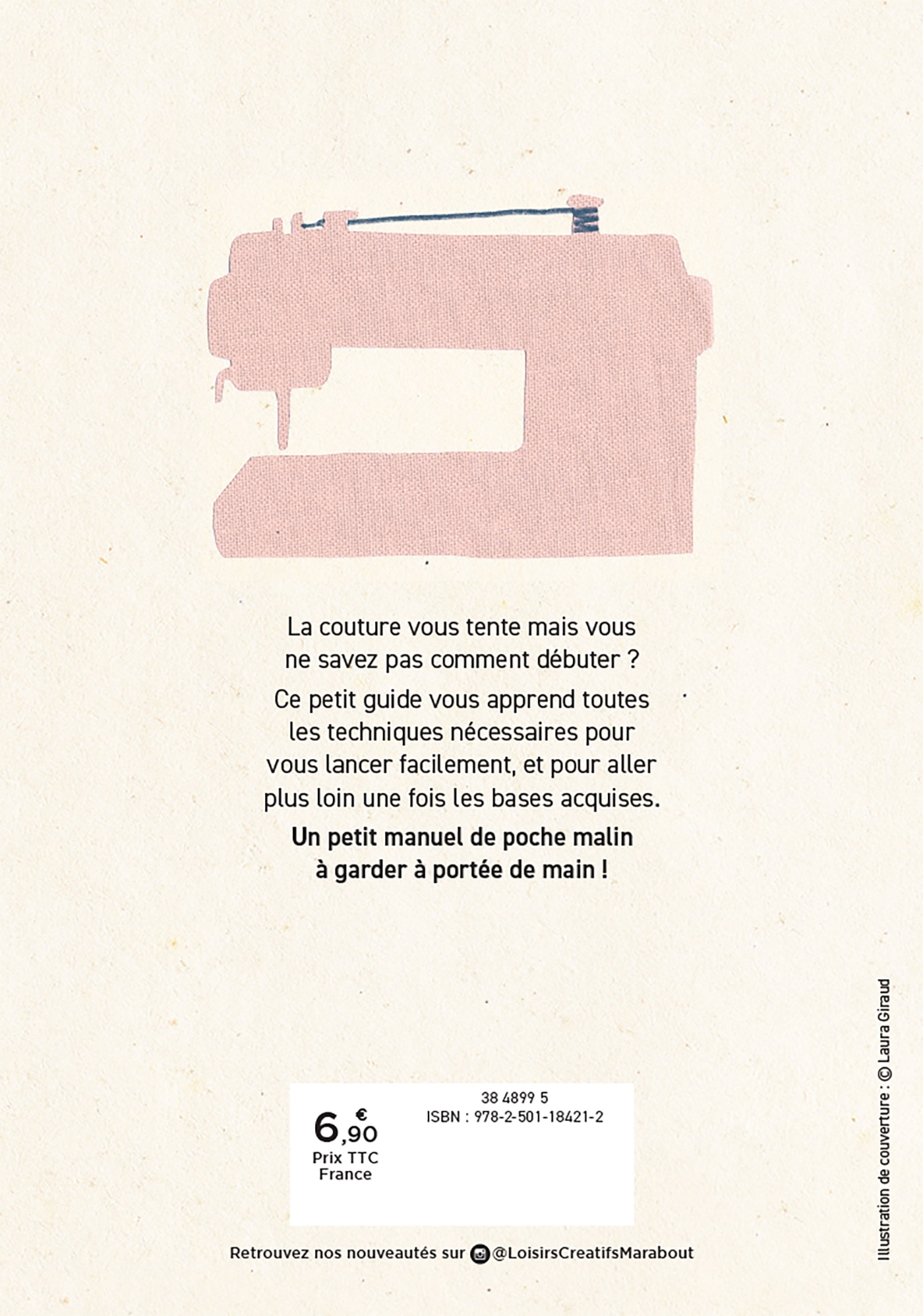 Mon p'tit cours de Poche : La couture - Marie-Noëlle Bayard - MARABOUT
