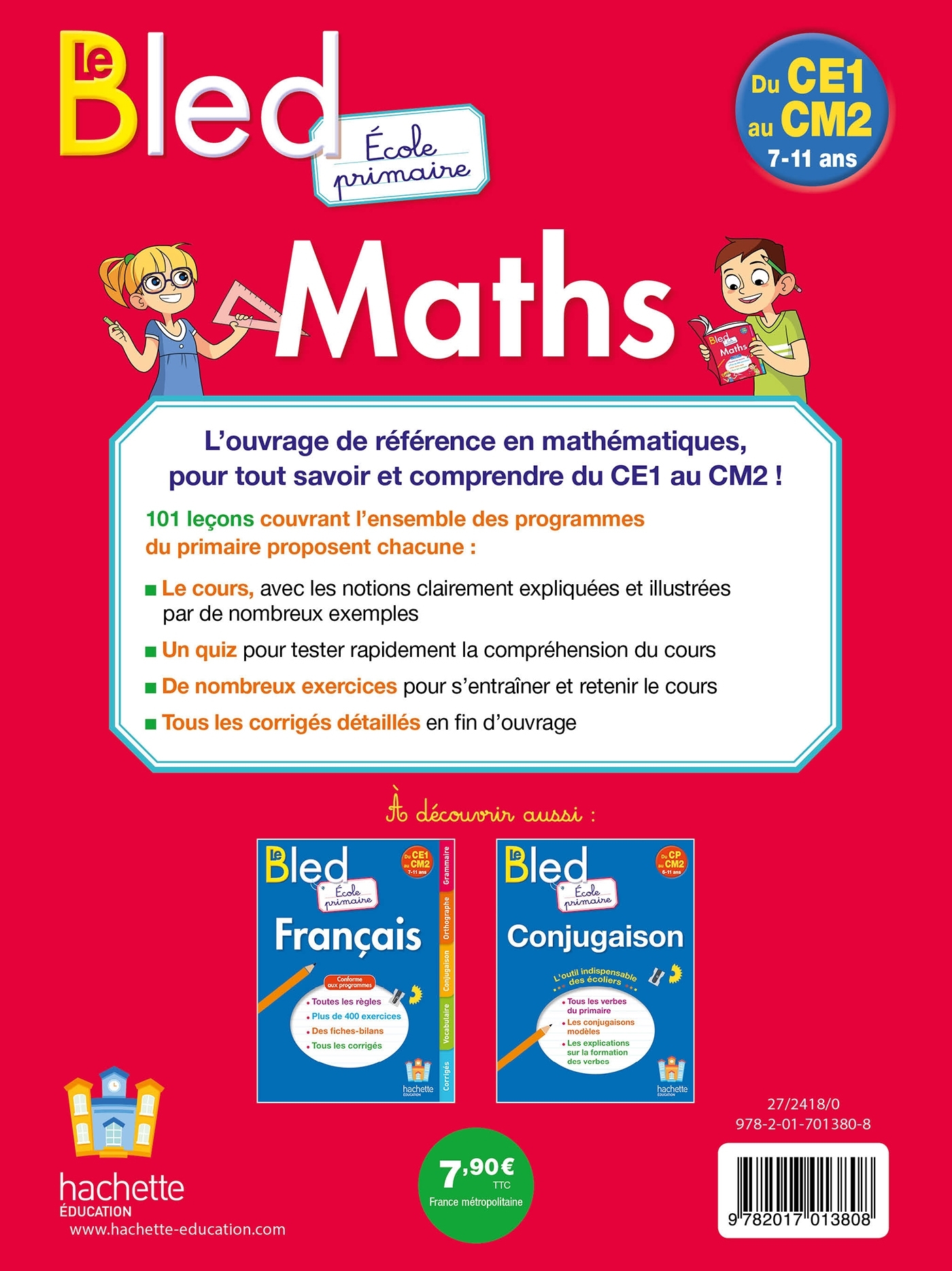 Bled école primaire Maths - Paul Bramand - HACHETTE EDUC
