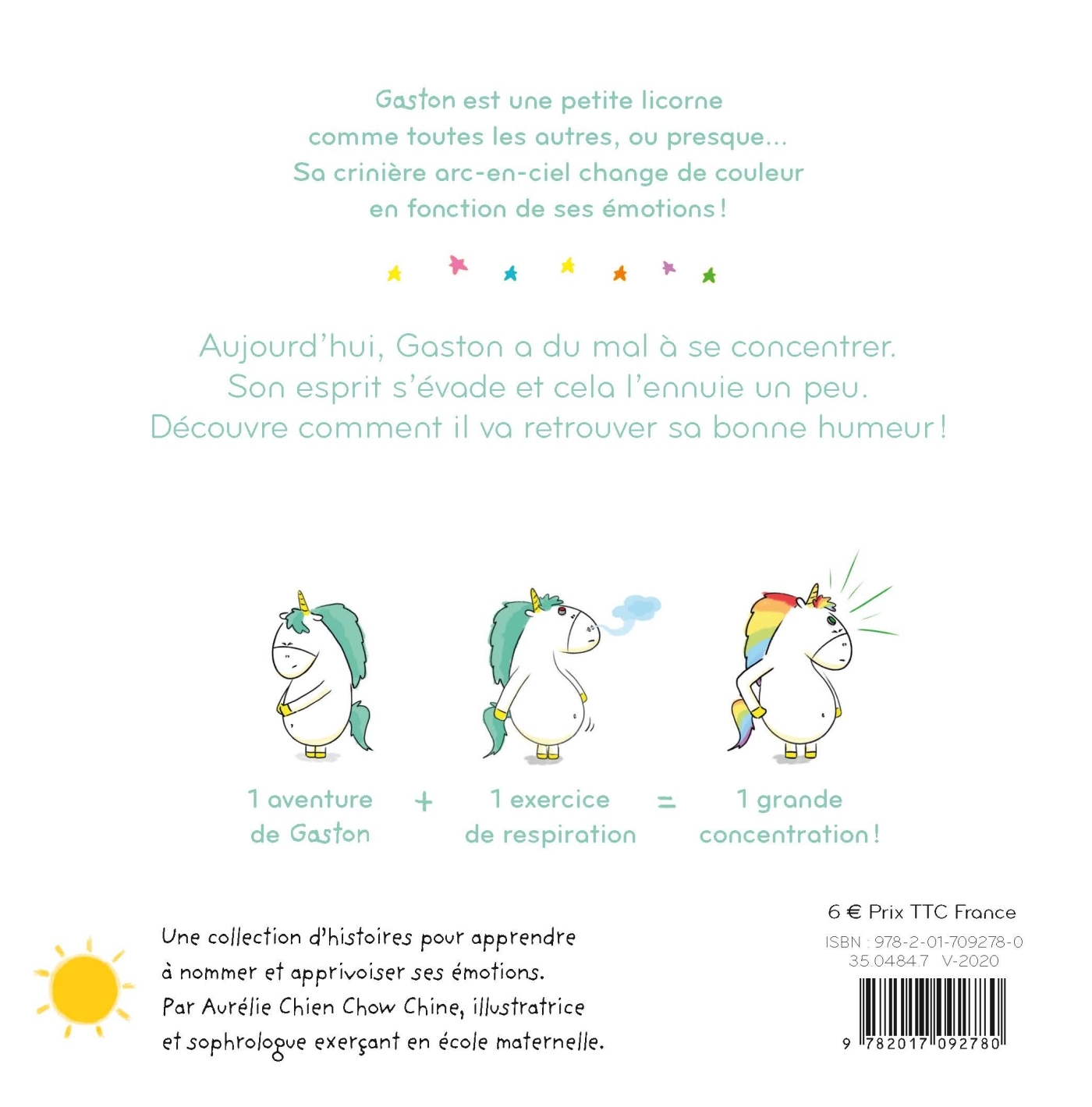Les émotions de Gaston - Je me concentre - Aurélie Chien Chow Chine - HACHETTE ENFANT