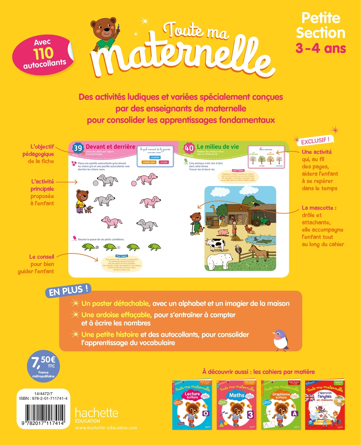 Toute Ma Maternelle- Petite section 3-4 ans - Guy Blandino - HACHETTE EDUC