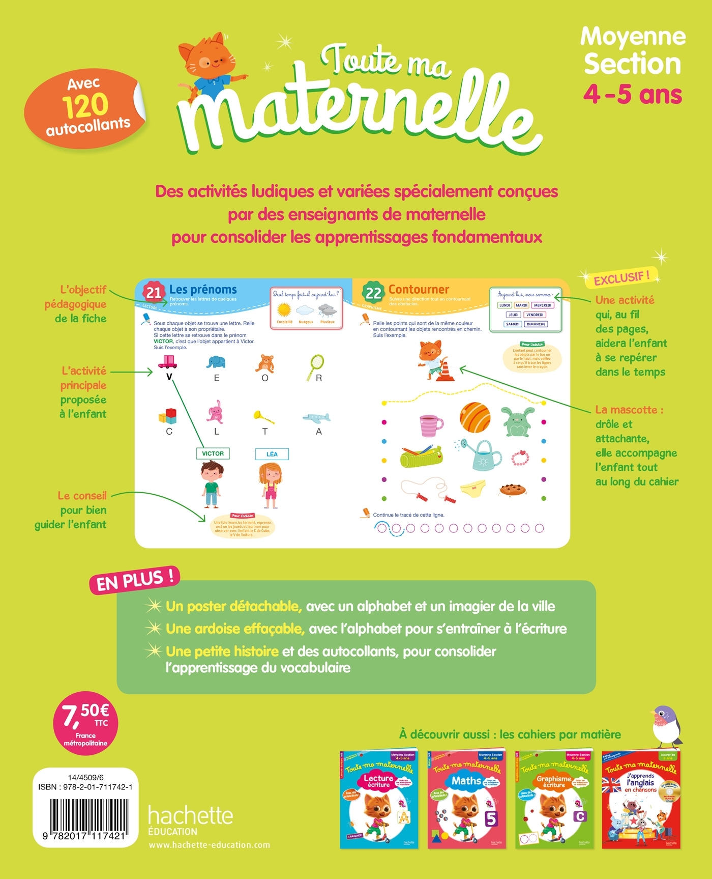 Toute Ma Maternelle- Moyenne section 4-5 ans - Guy Blandino - HACHETTE EDUC