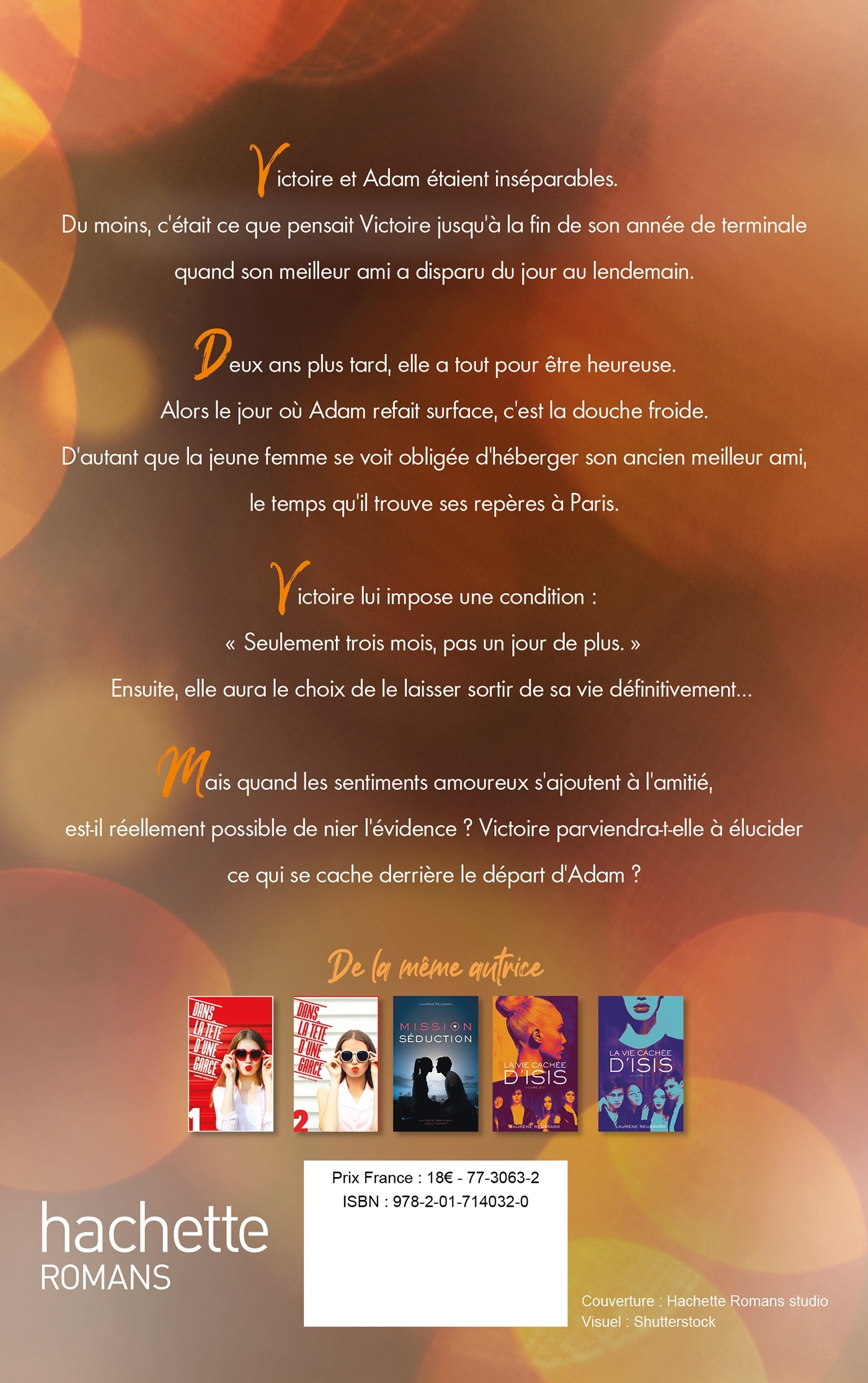 Seulement trois mois - Laurène Reussard - HACHETTE ROMANS