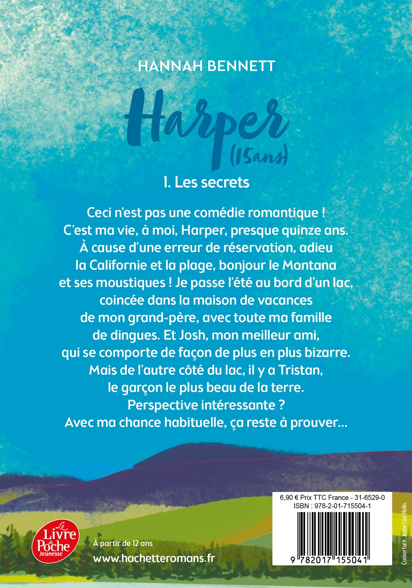 Harper (15 ans) - Tome 1 - Hannah Bennett - POCHE JEUNESSE