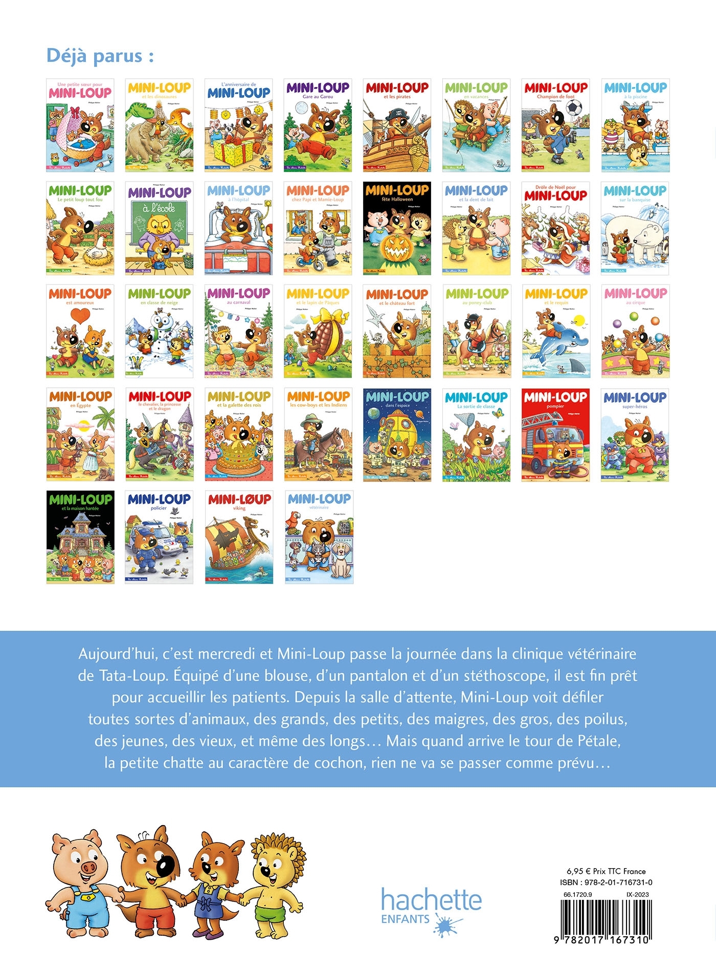 Mini-Loup - Vétérinaire - Philippe Matter - HACHETTE ENFANT