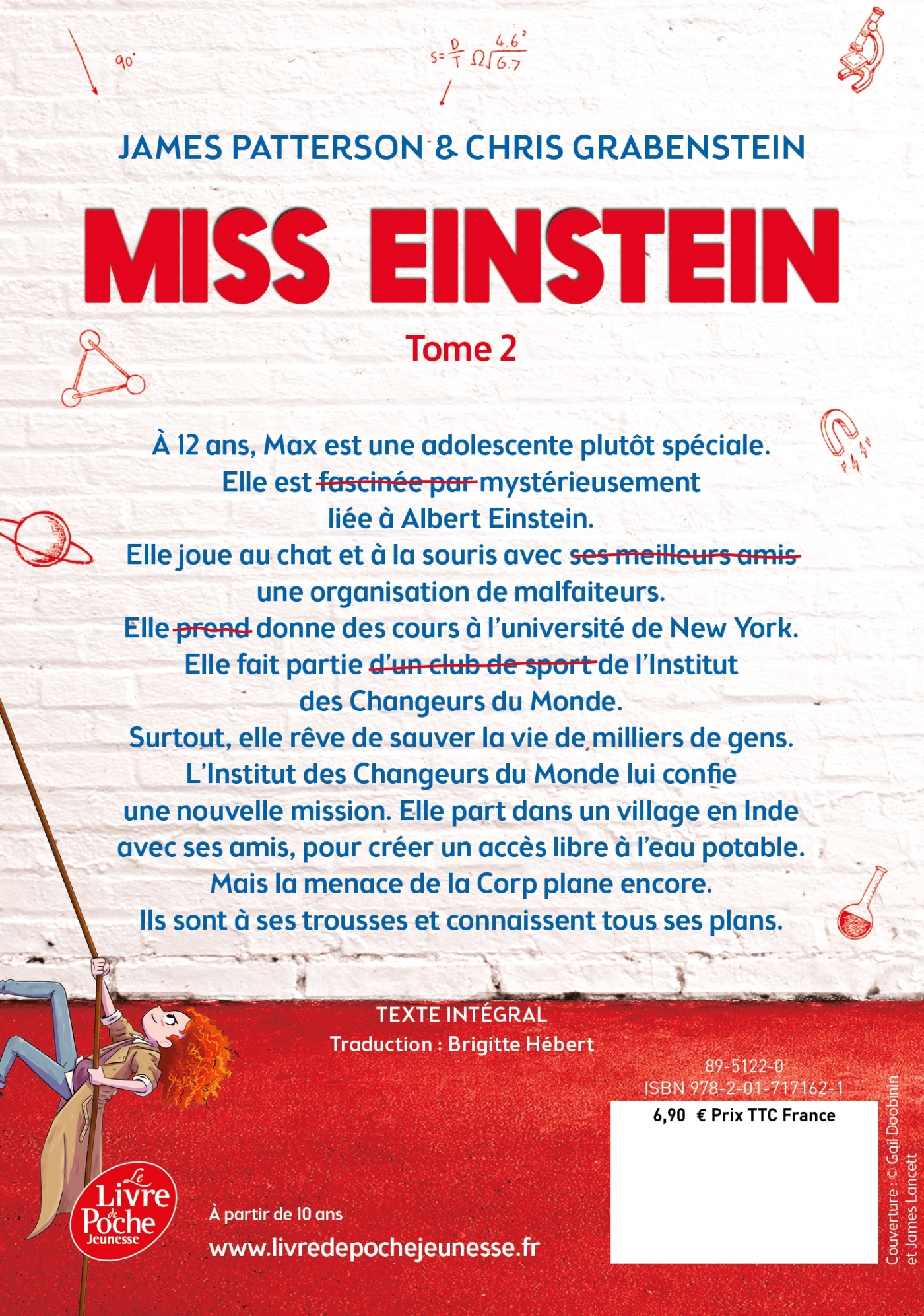 Miss Einstein - Tome 2 - Brigitte Hébert - POCHE JEUNESSE