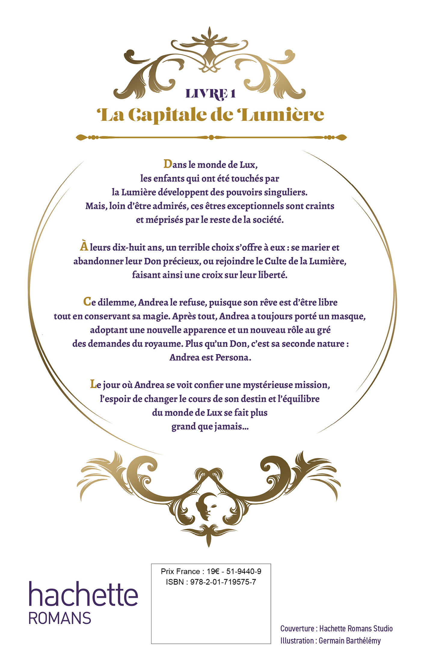 Persona - tome 1 - La Capitale de Lumière -  Ielenna - HACHETTE ROMANS