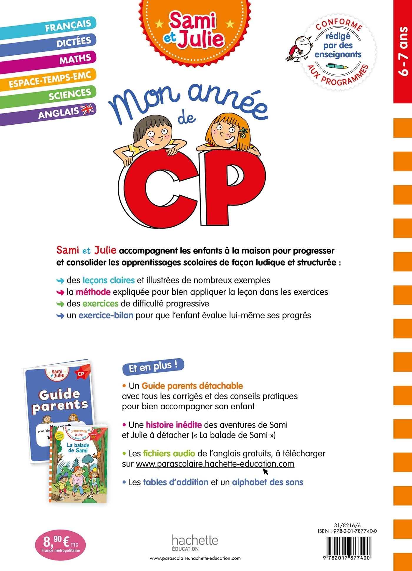 Mon année de CP avec Sami et Julie (toutes les matières) - Stéphanie Neumayer - HACHETTE EDUC
