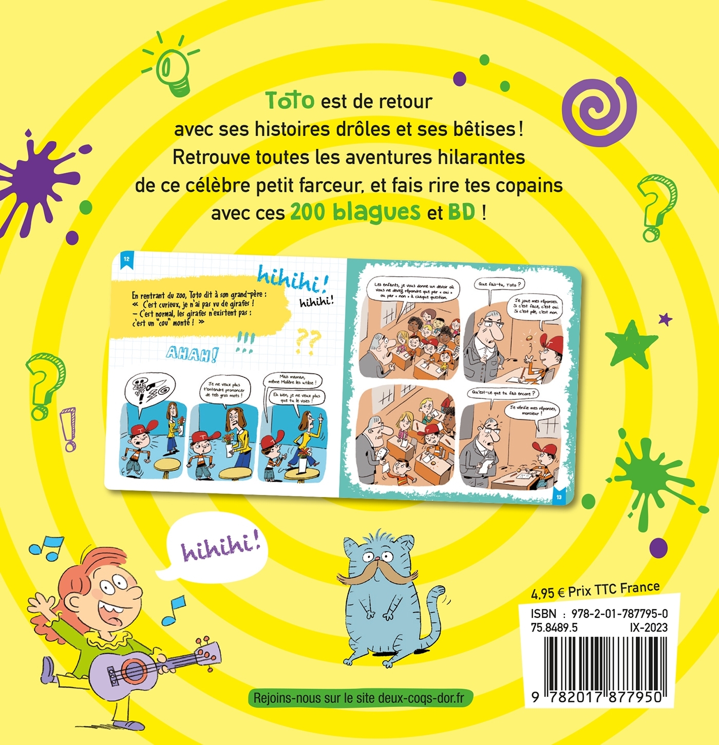 200 Blagues spécial Toto -   - DEUX COQS D OR