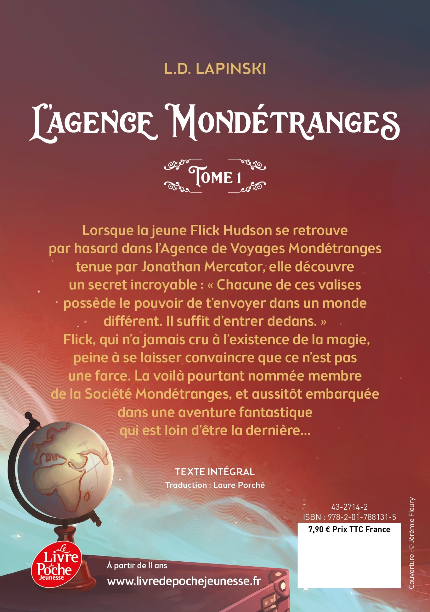 L'agence Mondétranges - Tome 1 - L.D. Lapinski - POCHE JEUNESSE