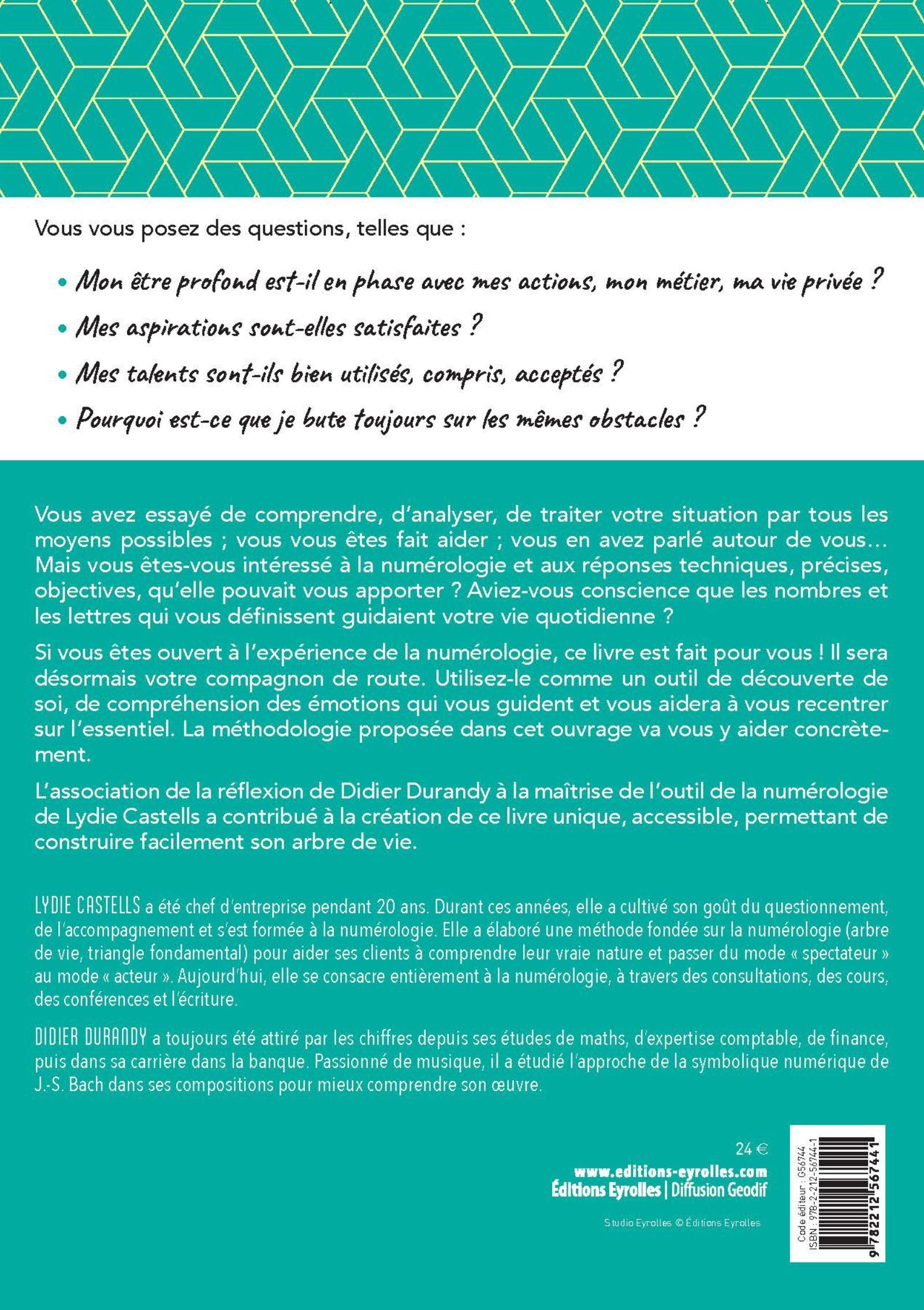 Numérologie - Lydie Castells - EYROLLES