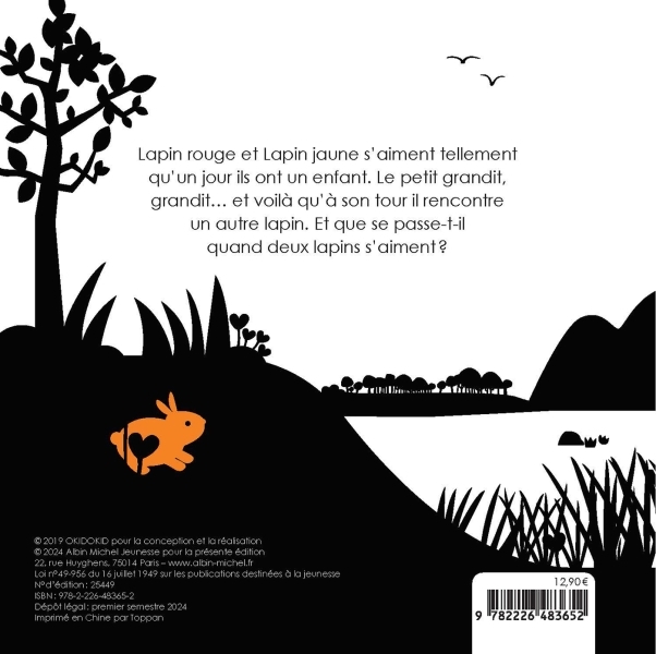 Quand deux lapins s'aiment - Claire Garralon - ALBIN MICHEL