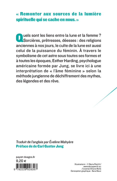 Les mystères de la femme - Esther Harding - PAYOT