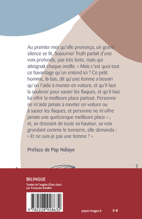 Et ne suis-je pas une femme ? - Sojourner Truth - PAYOT