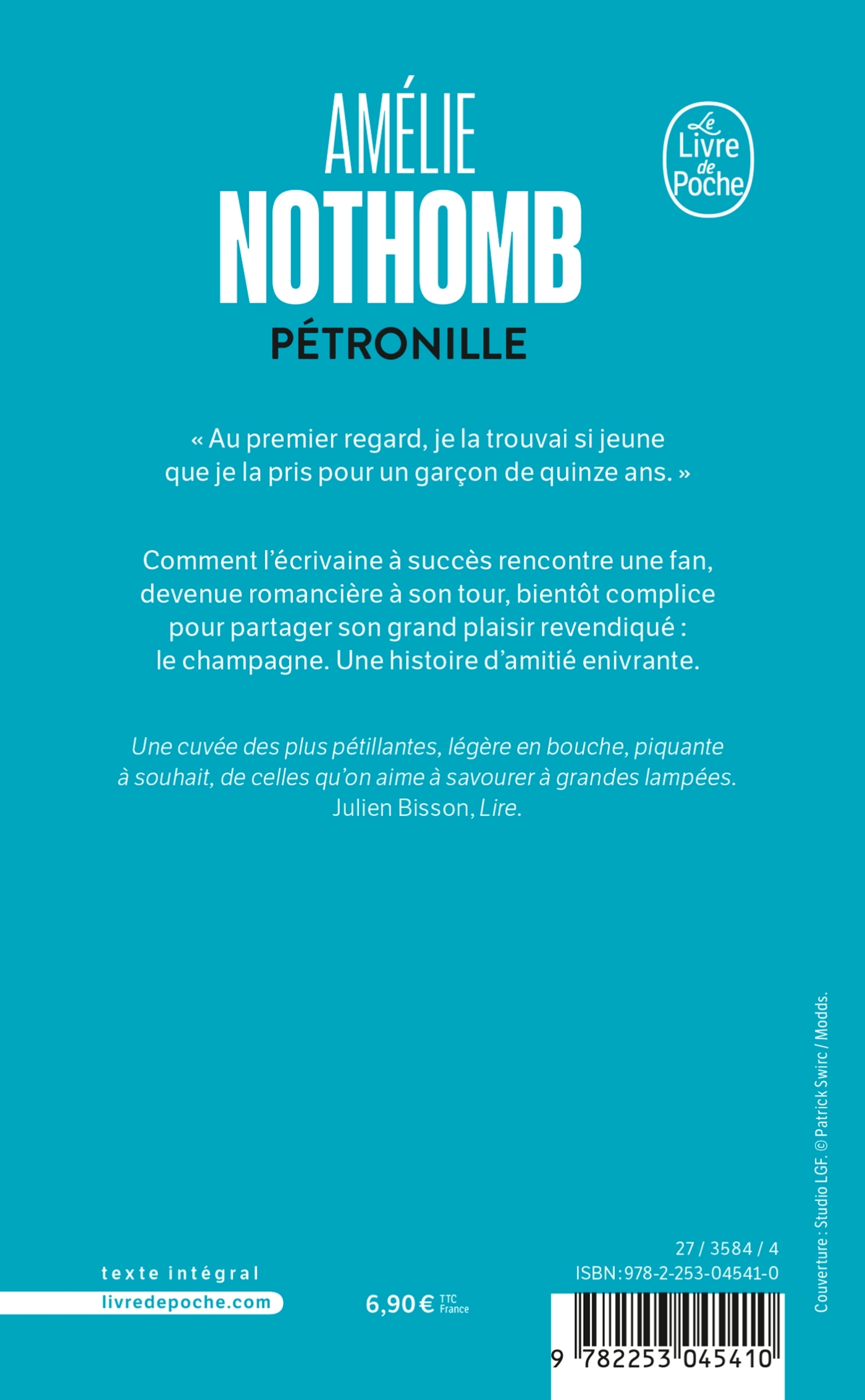 Pétronille - Amélie Nothomb - LGF