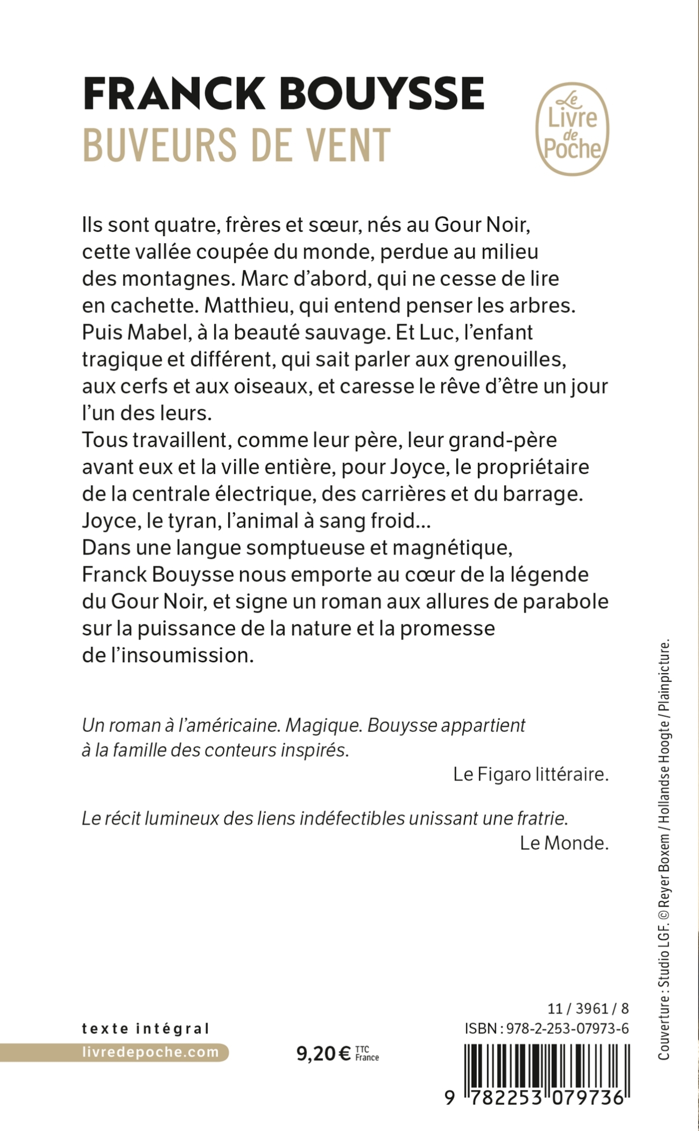 Buveurs de vent - Franck Bouysse - LGF