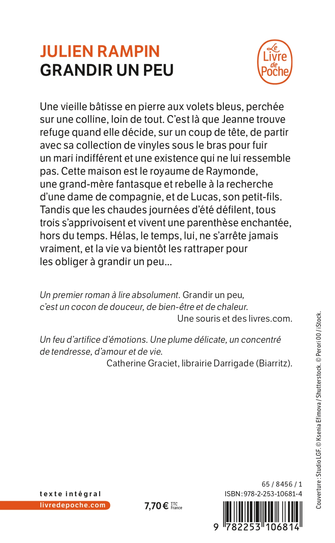 Grandir un peu - Julien Rampin - LGF