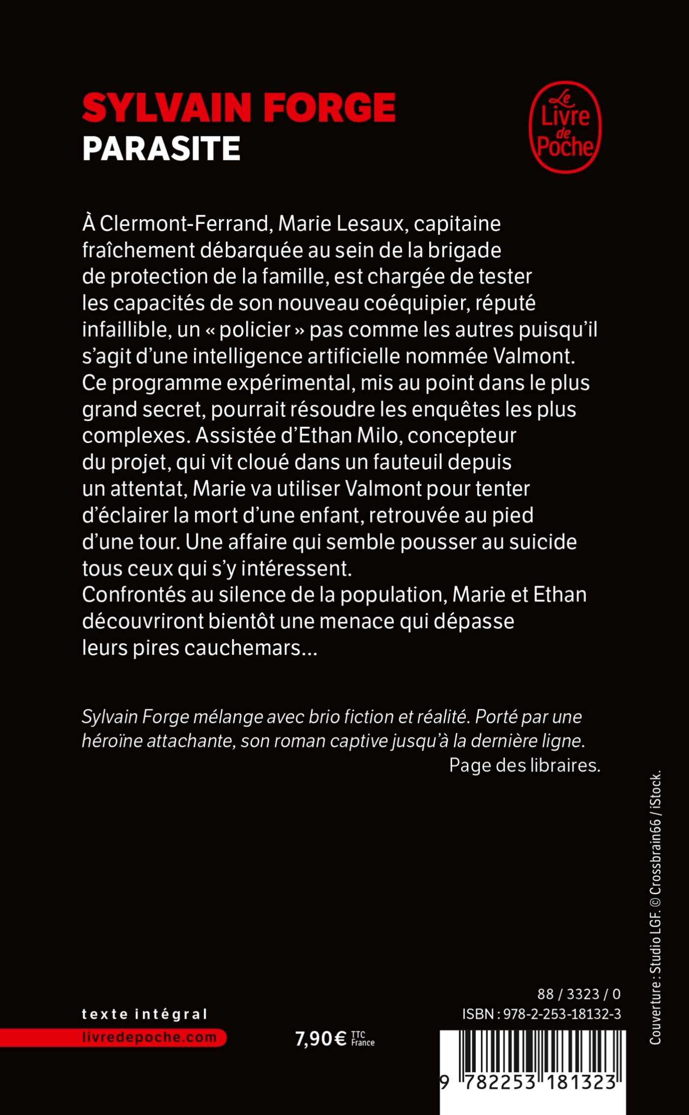 Parasite - Sylvain Forge - LGF