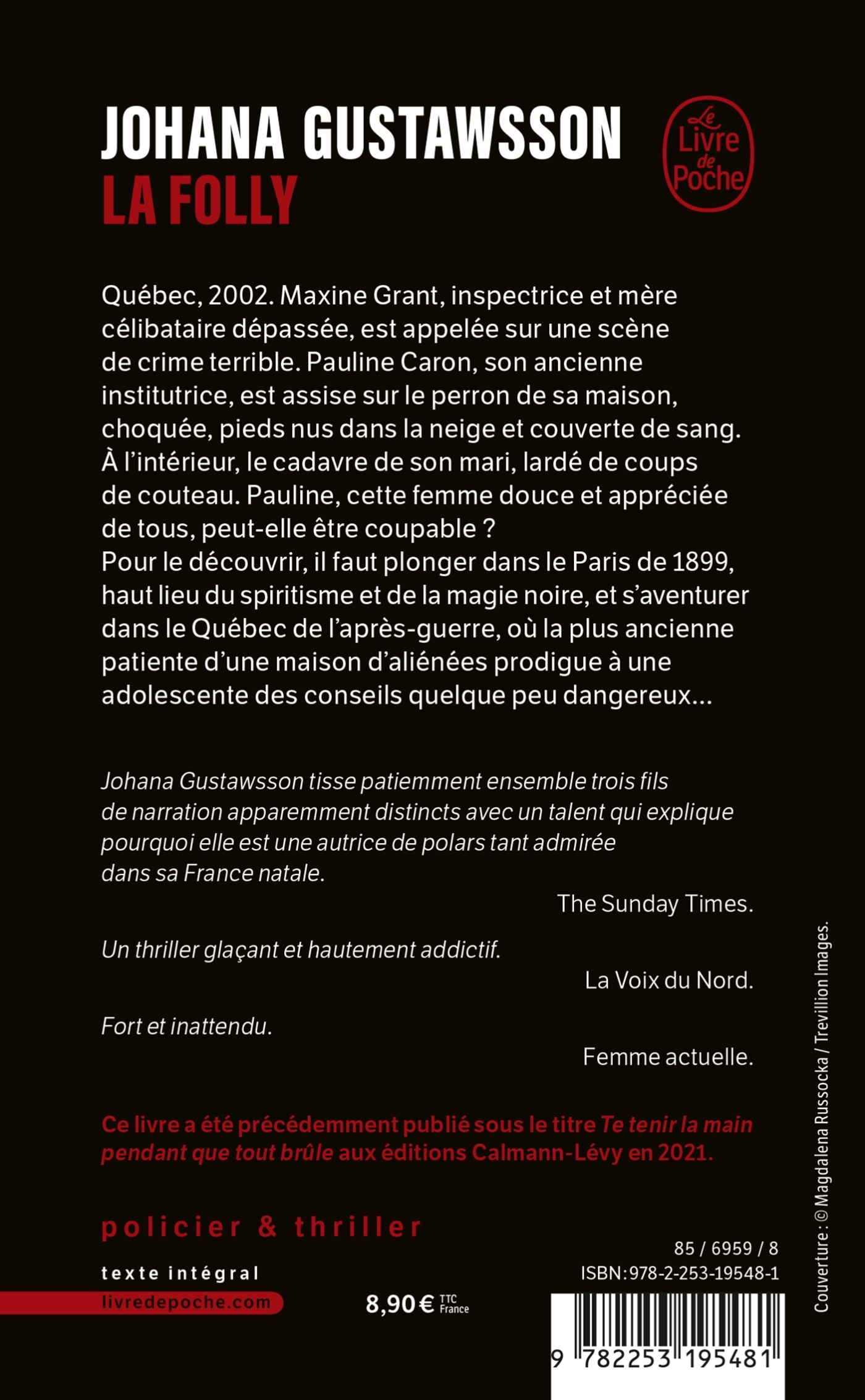 La Folly - Johana Gustawsson - LGF