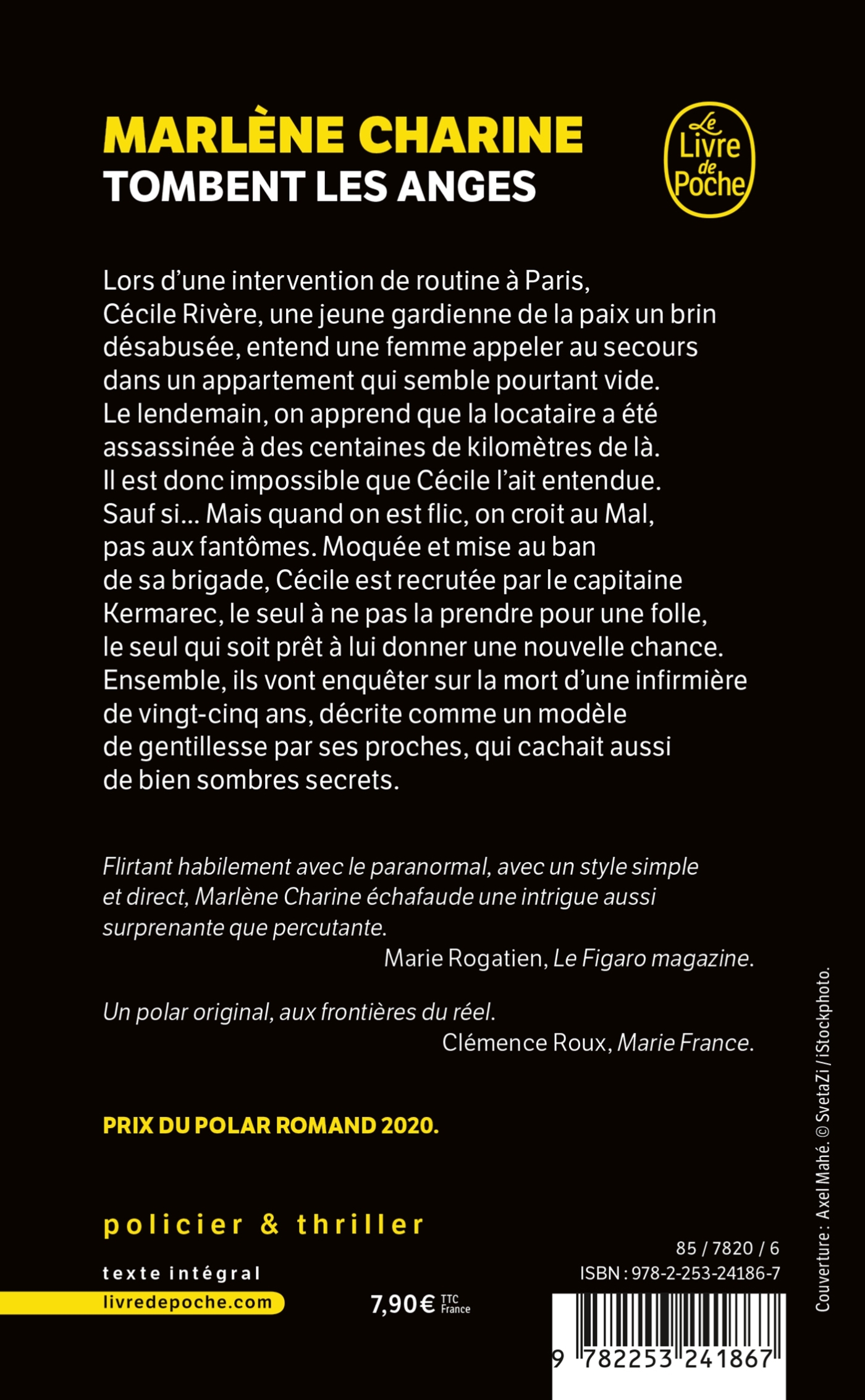 Tombent les anges - Marlène Charine - LGF