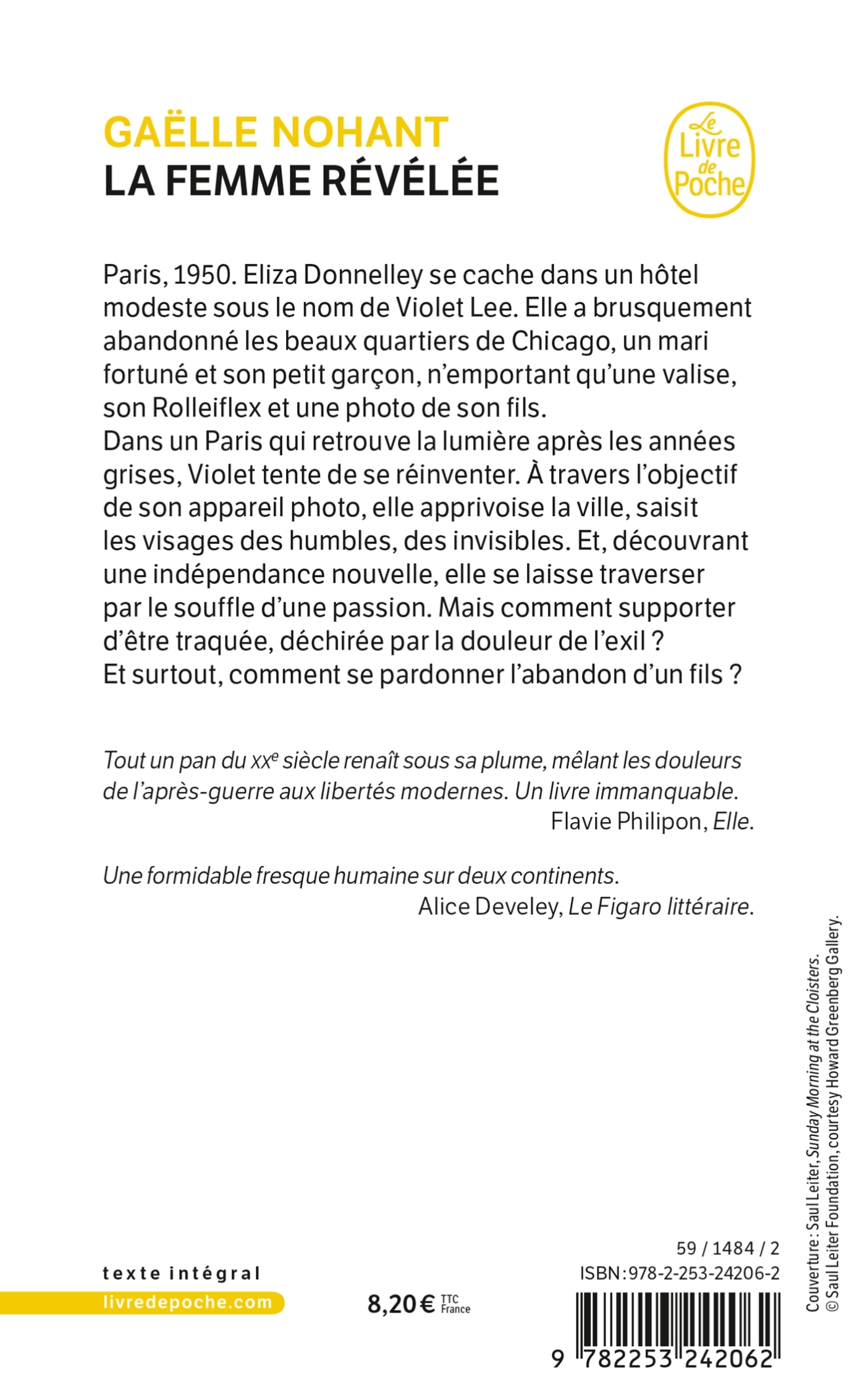 La femme révélée - Gaëlle Nohant - LGF