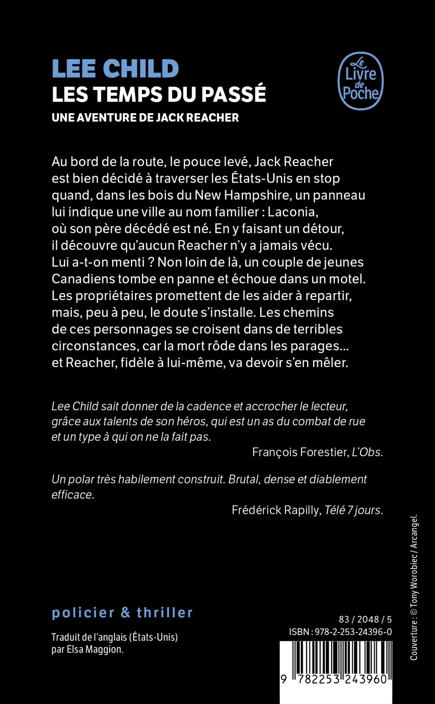 Les Temps du passé - Lee Child - LGF