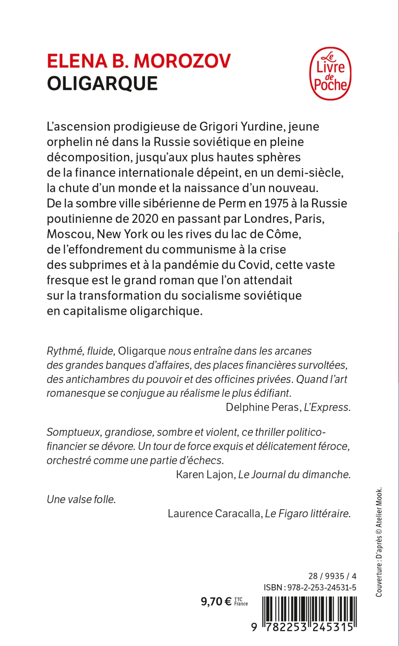 Oligarque -  Elena B. Morozov - LGF