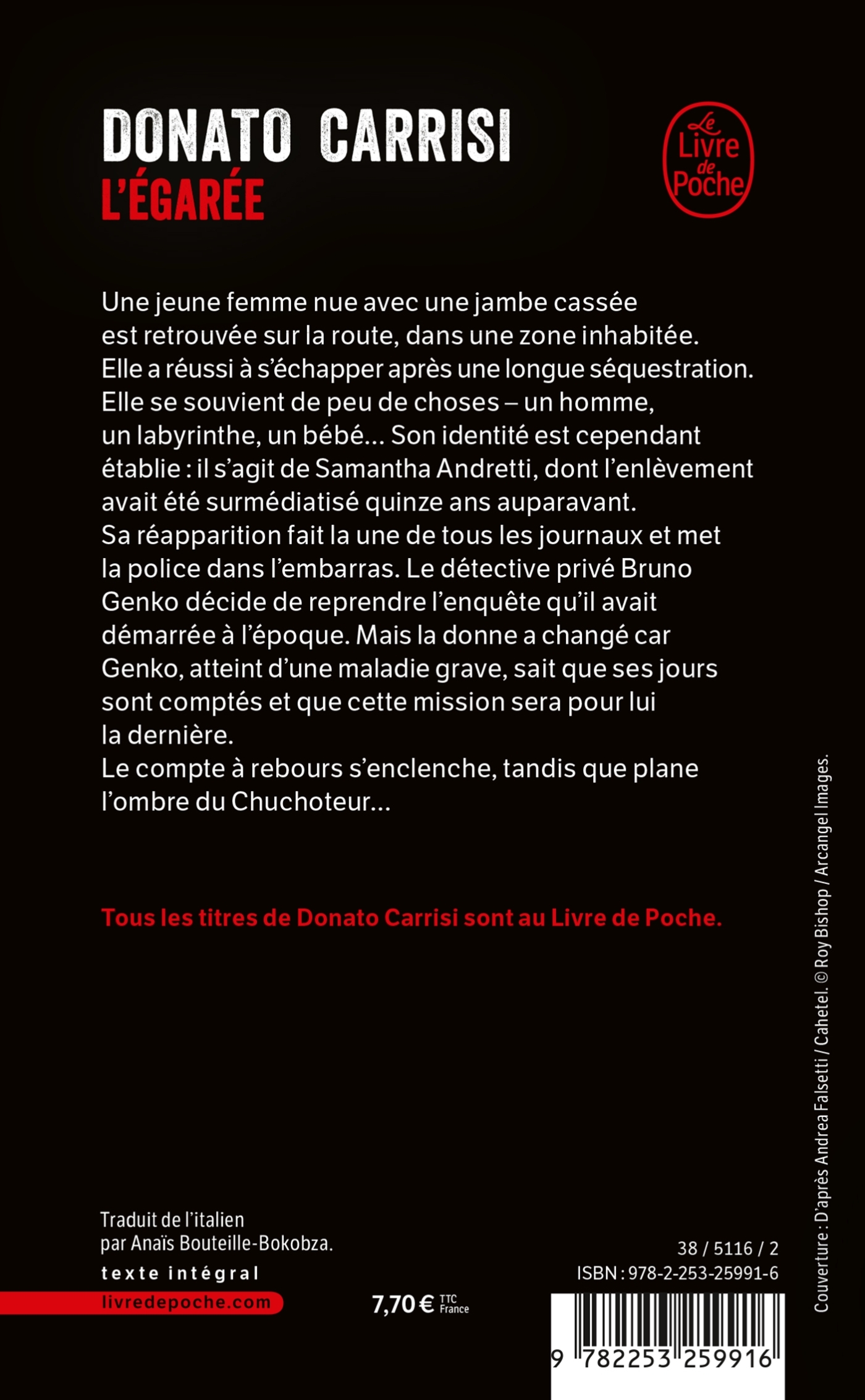 L'Egarée - Donato Carrisi - LGF
