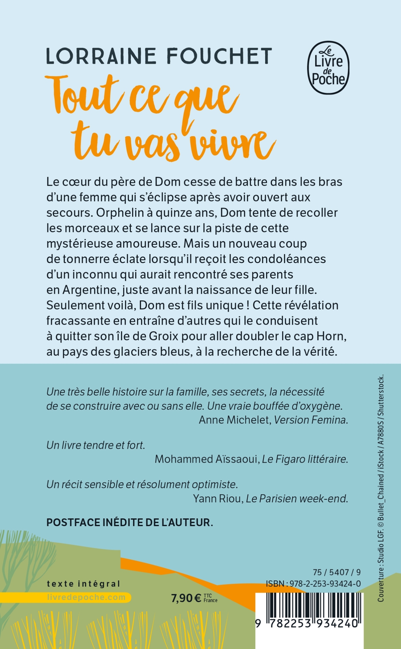 Tout ce que tu vas vivre - Lorraine Fouchet - LGF