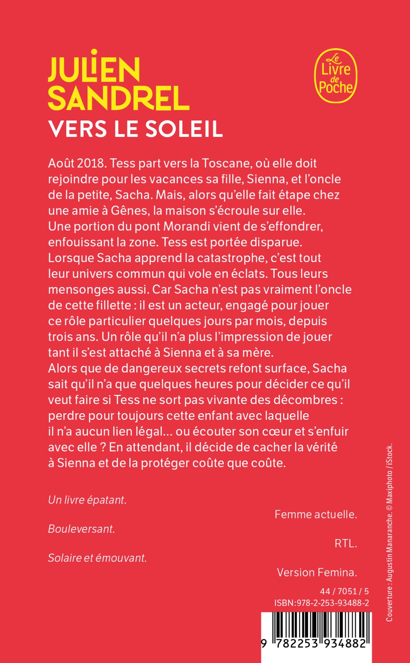 Vers le soleil - Julien Sandrel - LGF
