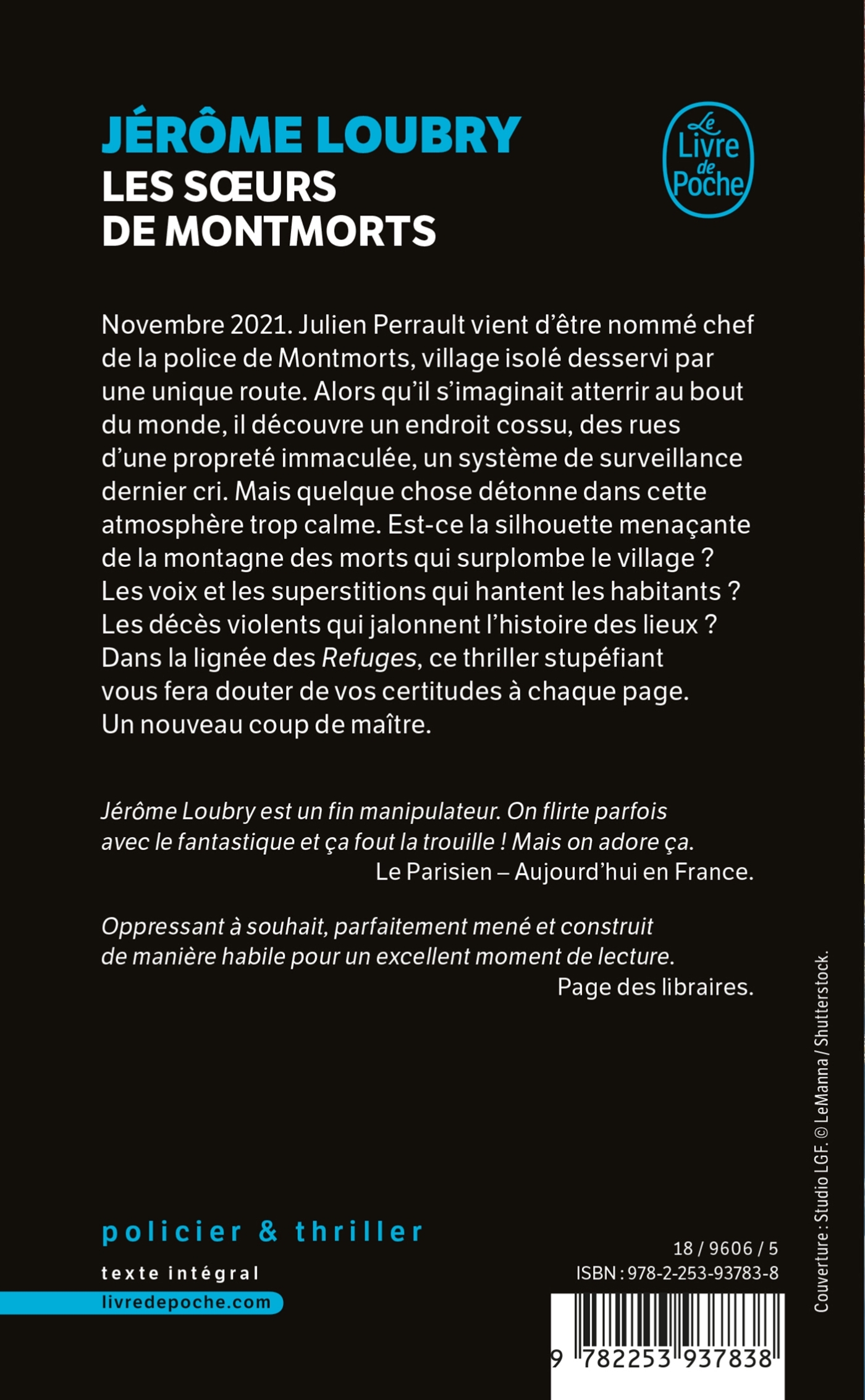 Les soeurs de Montmorts - Jérôme Loubry - LGF