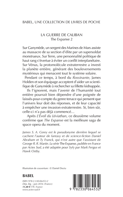 La Guerre de Caliban - James s. a. Corey - ACTES SUD