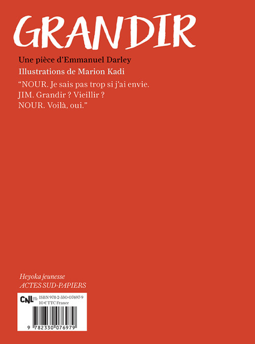 Grandir - Emmanuel Darley - ACTES SUD