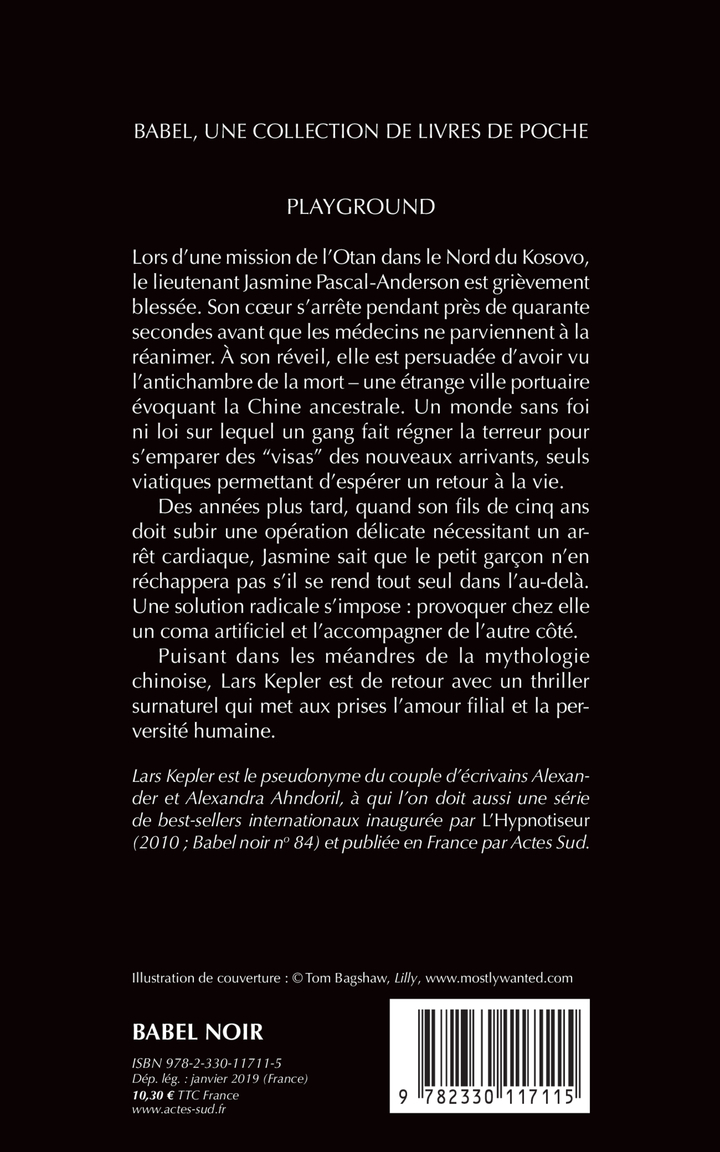 Playground - Lars Kepler - ACTES SUD