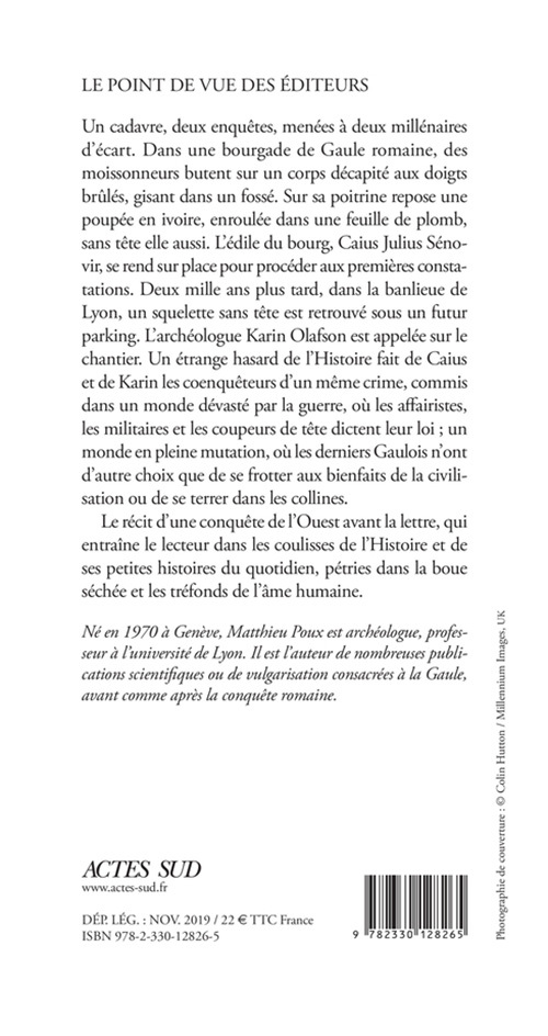 Gaule-Orient-Express - Matthieu Poux - ACTES SUD
