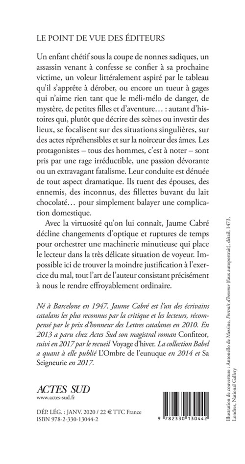 Quand arrive la pénombre - Jaume Cabré - ACTES SUD