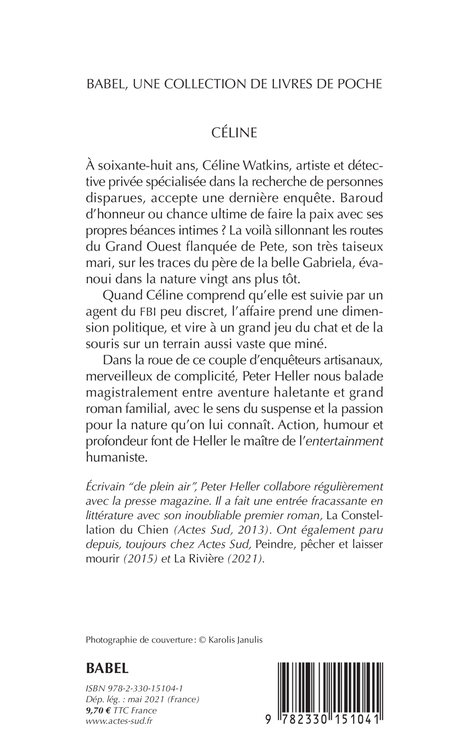 Céline - Peter Heller - ACTES SUD