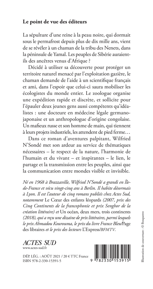 Femme du ciel et des tempêtes - Wilfried N'Sondé - ACTES SUD