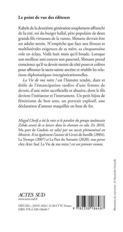 La vie de ma mère ! - Magyd Cherfi - ACTES SUD