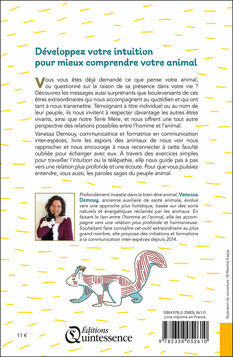 Initiation à la communication animale - Paroles de sagesse du peuple animal - Vanessa Demouy - QUINTESSENCE